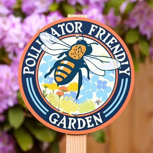 Bee Pollinator Friendly Garden