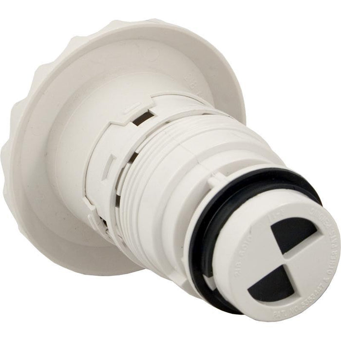 Waterway Directional Adjustable Poly scalloped jet (White) Hot Tub Jets WaterWay