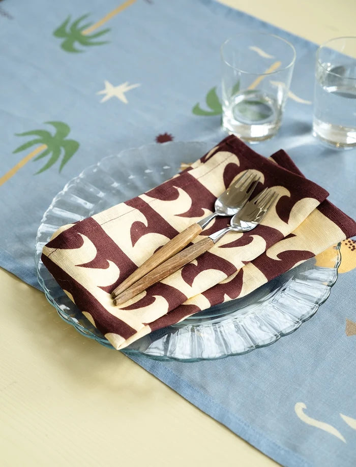 WAVE LINEN NAPKIN