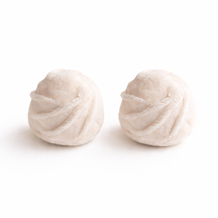 Whipped Cream Toy – Handmade Velour Play Food (2 pcs)